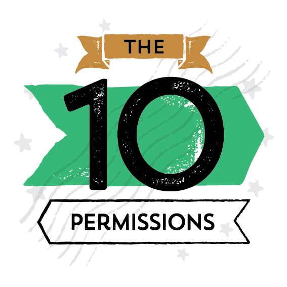 The Ten Permissions Logo